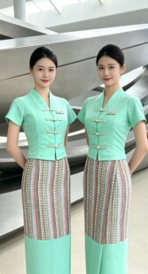 2020年新款缅甸成品套装傣族服装女长裙套装泼水节舞台演出服