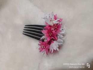 傣族姑娘头花泼水节拍照出片旅游傣族头饰发饰发簪发钗发饰 发梳