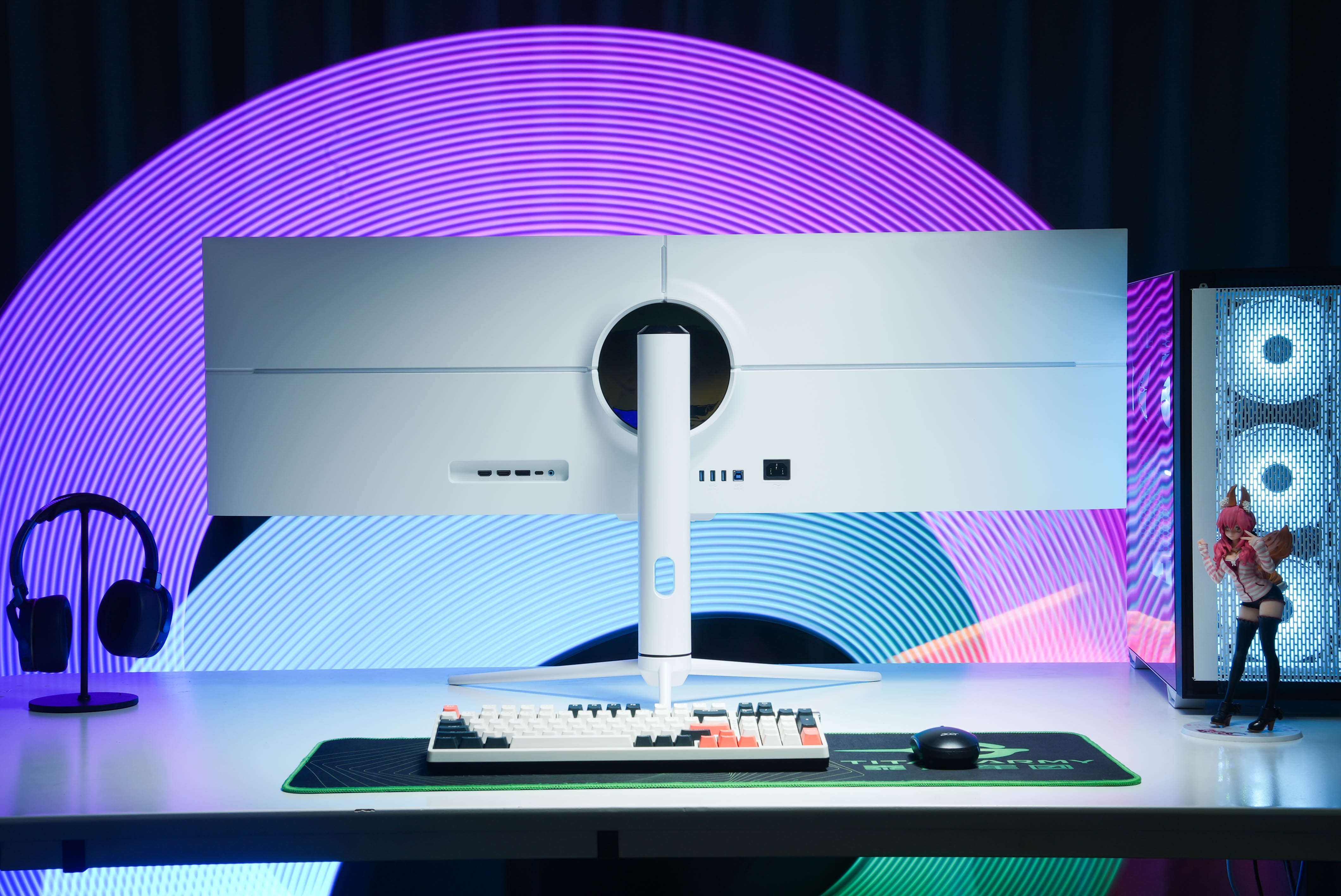 泰坦军团P43UGD43英寸准4K120Hz带鱼屏超宽IPS外接显示器40寸屏幕