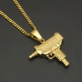 Gold Plated Uzi Submachine Gun
