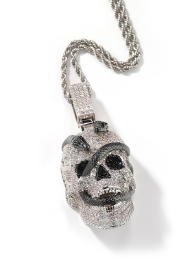 吊坠项链镶锆石男测试推荐