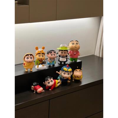 蜡笔小新摆件桌面客厅入