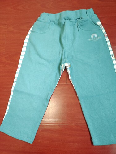 日单slapslip男童夏季纯棉七分裤瑕疵120码