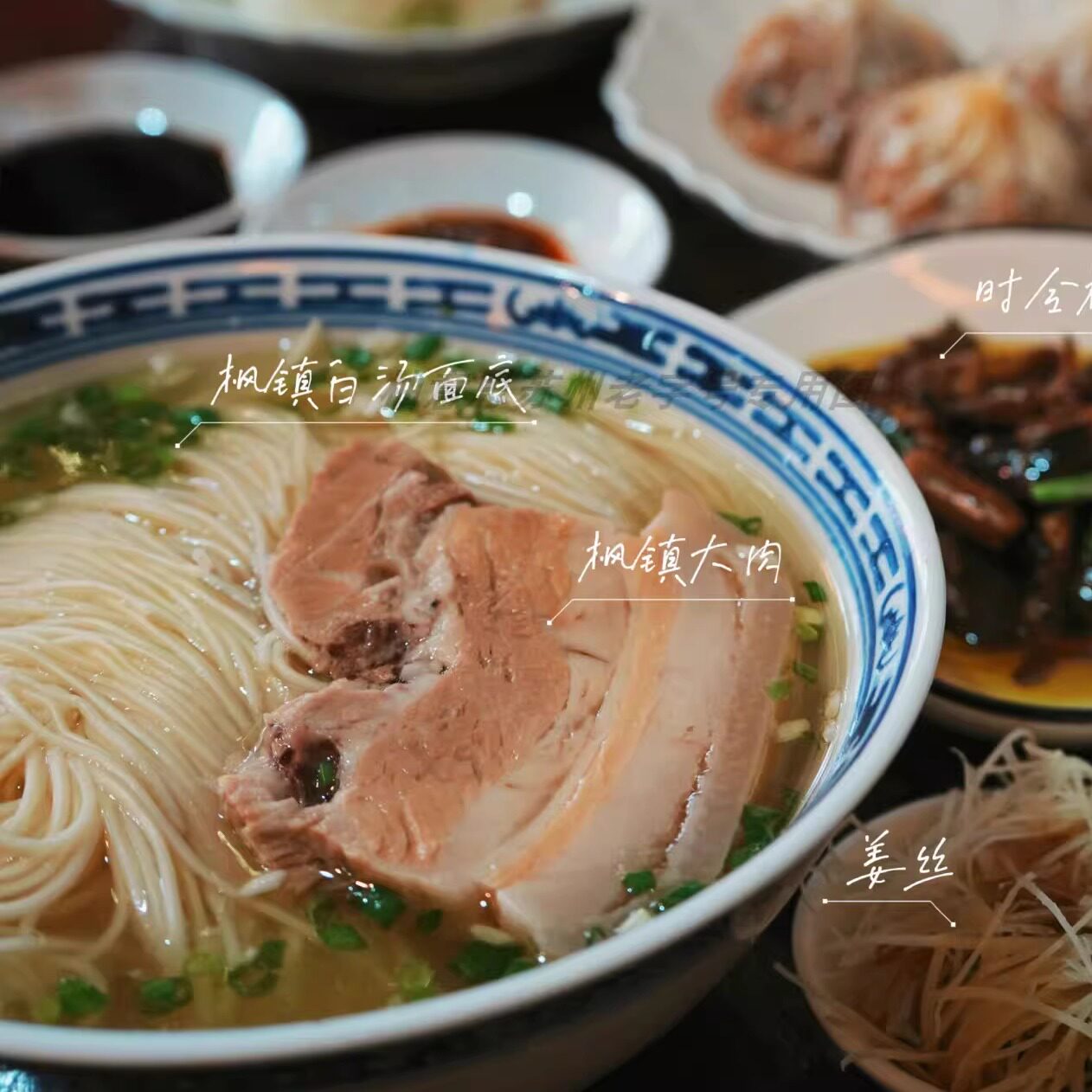 苏州特产同得兴焖肉面枫镇大肉面