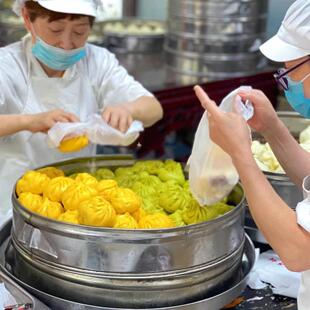苏州特产蛮好阁包子铺各地方美食特产小吃健康养生小零食代买