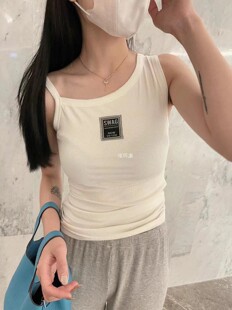 正品 BOBO1972徐巧遇打底斜肩带防走光背心包身背心内衣斜肩吊带女