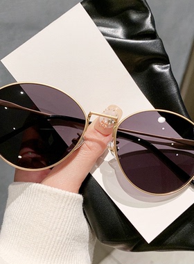 简约圆形欧美凹造型网红男女通用