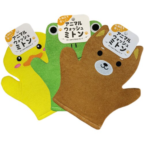 日本moritoku沐浴手套双面搓澡巾