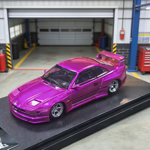 Rhino Model犀牛  1:64合金模型,宝马 850CSi E31 宽体改装版车模