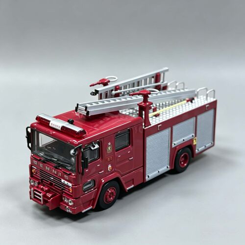 微影Tiny1/76 香港消防车 丹尼斯消防泵车(F91) 合金汽车模型