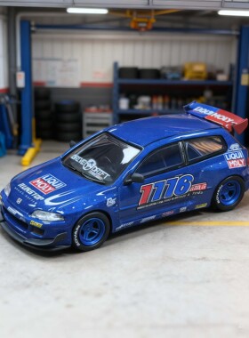 MC 1:64 本田思域 CIVIC EG6 1116 Auto Garage Wheel&Tire 车模