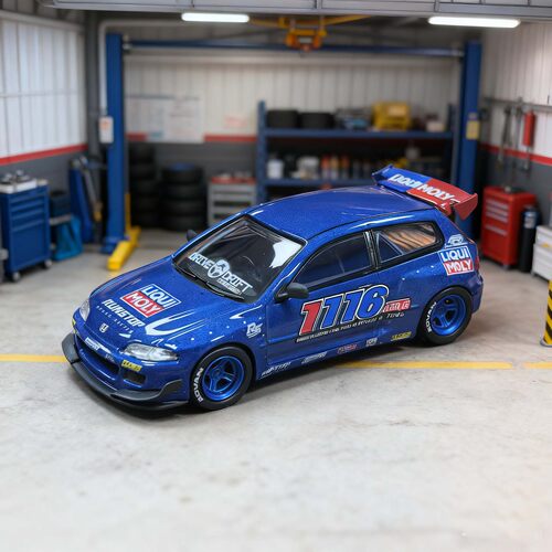 MC 1:64 本田思域 CIVIC EG6 1116 Auto Garage Wheel&Tire 车模