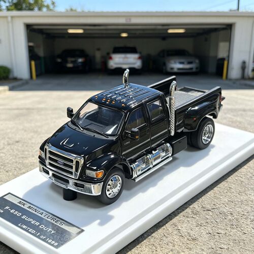 MK Miniatures 1:64 福特F650 Super Duty HEC展会版 合金车模型