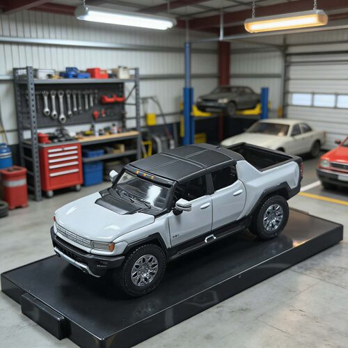 1:64 正版授权合金车 2024 GMC Hummer EV悍马 SUV 皮卡版车模