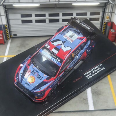 IXO 1:43 HYUNDAI 现代i20 2022年蒙特卡洛拉力赛合金汽车模型