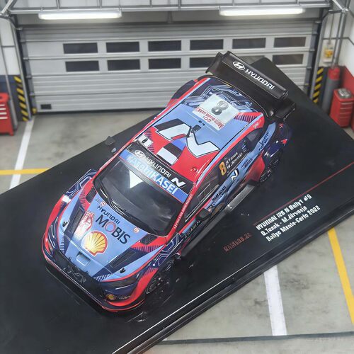 IXO 1:43 HYUNDAI 现代i20 2022年蒙特卡洛拉力赛合金汽车模型