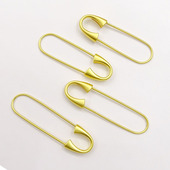 古法沙金别针孕妇宝宝安全胸针女高简约档口DIY手工材料配件别针