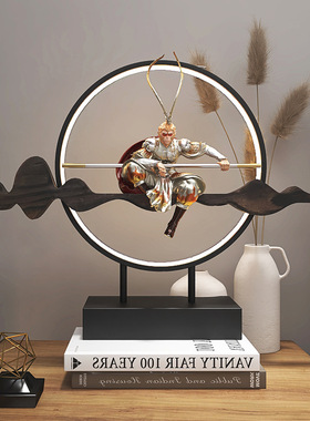 齐天大圣孙悟空摆件客厅玄关电视柜家居装饰品轻奢办公室桌面摆设