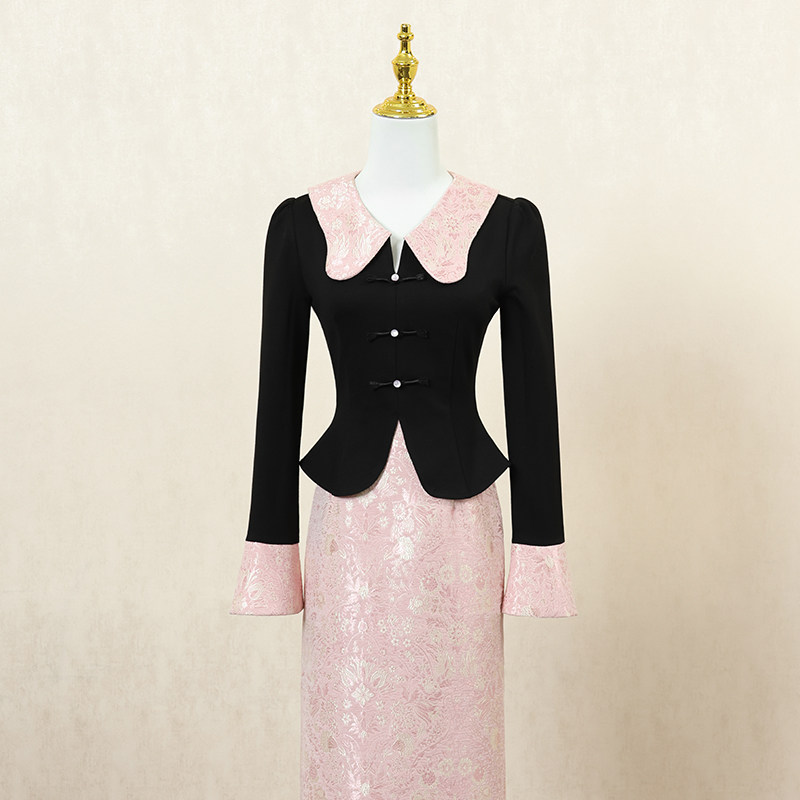 新中式国风改良旗袍连衣裙