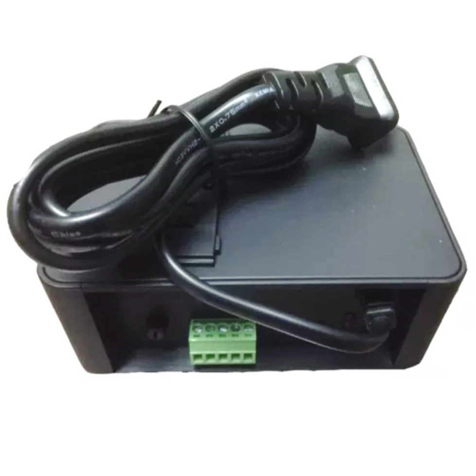 快鱼拾音器专用电源适配器AMP-211F黑色，AMP-211银色金属外观