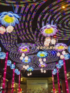 通道灯笼装饰走廊连廊新春景观开业活动摆件公路文旅景区古镇亮化