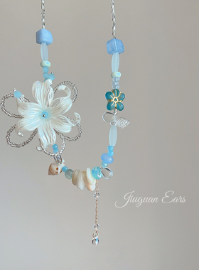 蓝的光｜酒馆原创设计蓝色手串手链复古手饰送人平价礼物