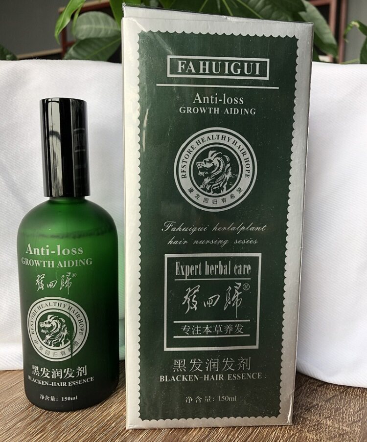 厂家直销 发回归黑发润发剂特效乌发护发精油黑发液乌发水 源生堂