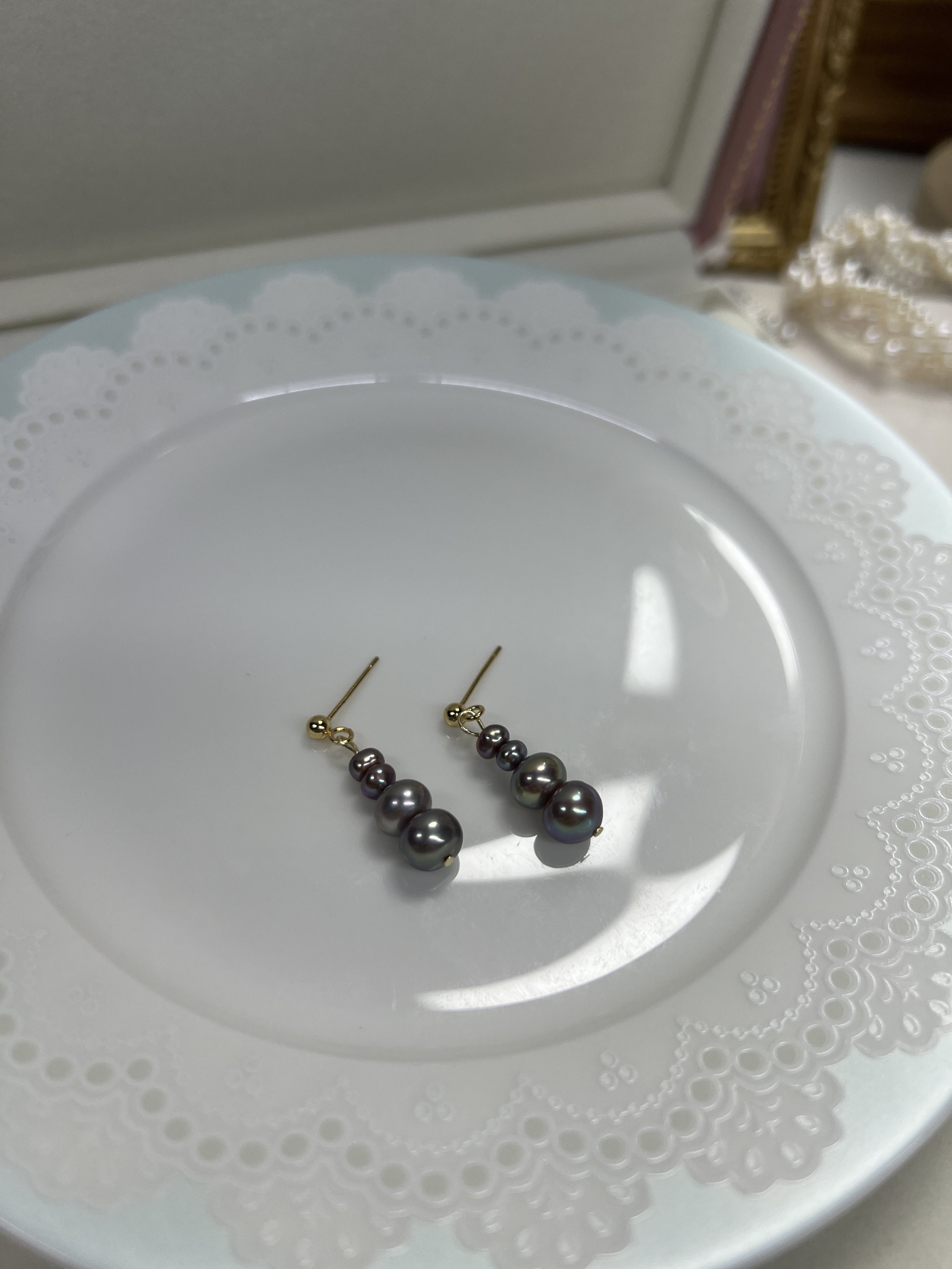 极光耳环天然妖紫怪色葫芦耳环复古风无核淡水珍珠耳钉925针仙紫,珠宝/钻石/翡翠,耳饰,淘宝优惠券,粉丝福利购,淘宝优惠卷