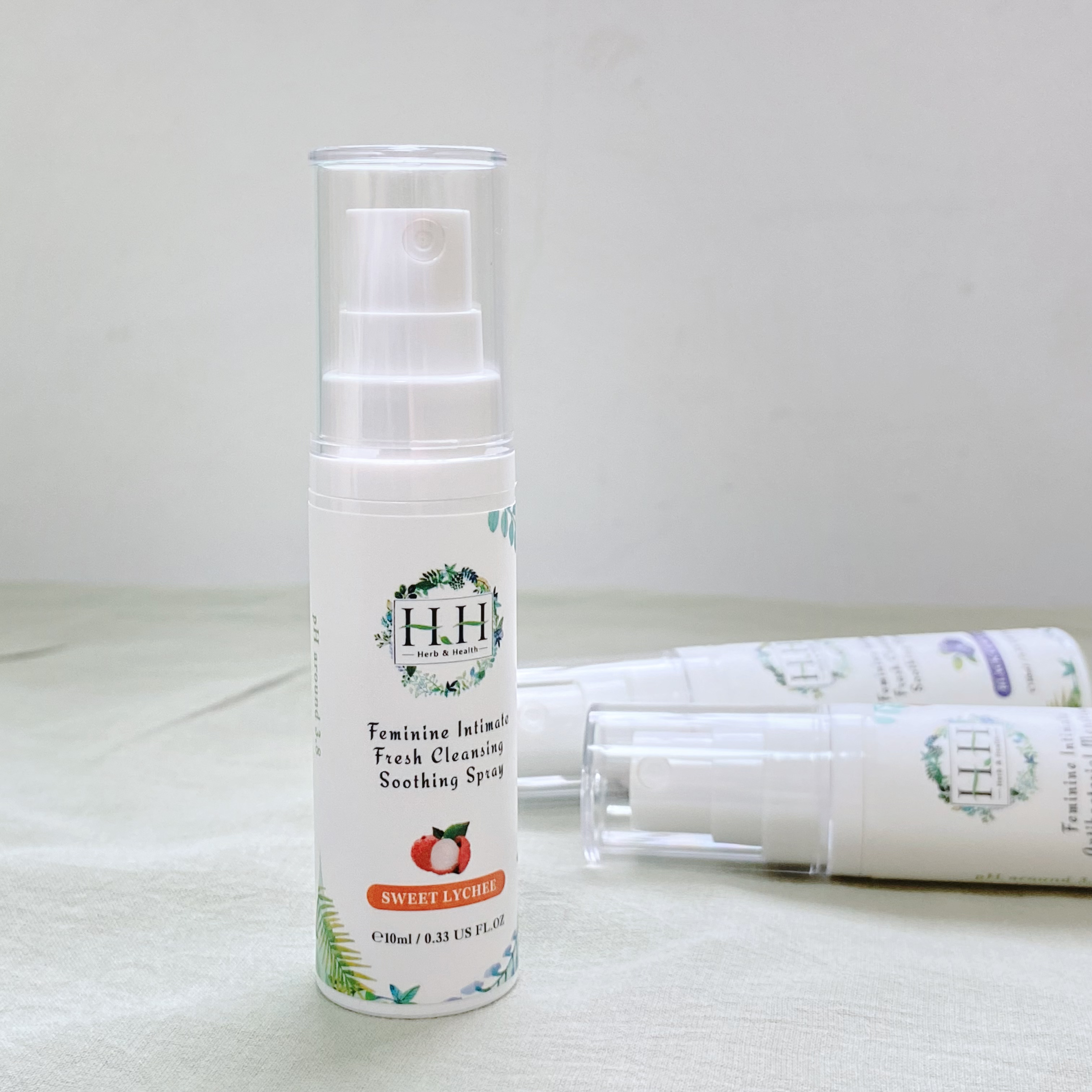 现货-HH台湾正品私处喷雾抑菌去异味男女通用香水喷雾便携装10ml