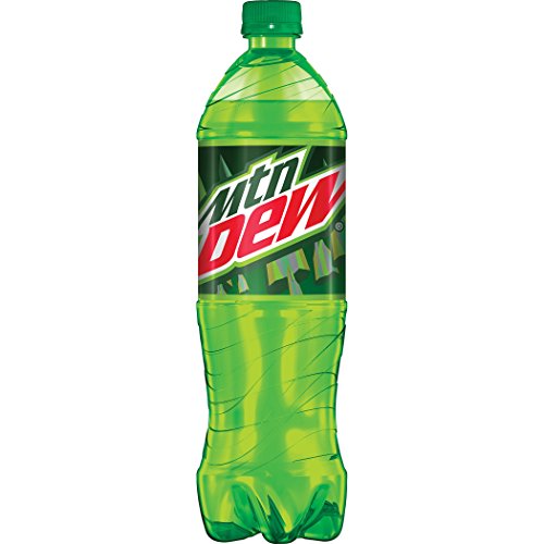 Mountain Dew Plastic Bottle, 42 oz