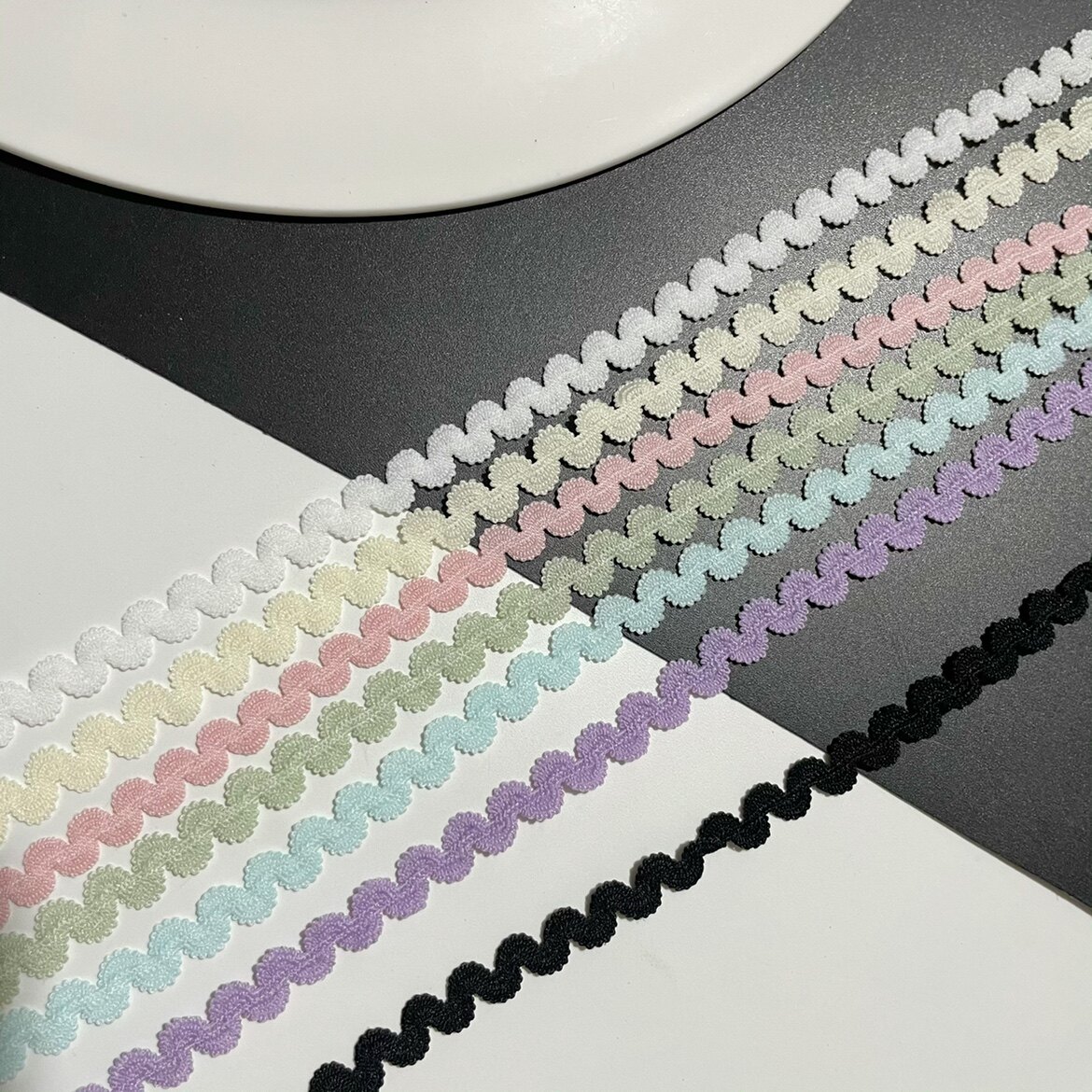 6mm波浪弹力蕾丝花边手工辅料布料娃衣装饰服装镶边配件水兵织带,居家布艺,花边,淘宝优惠券,粉丝福利购,淘宝优惠卷