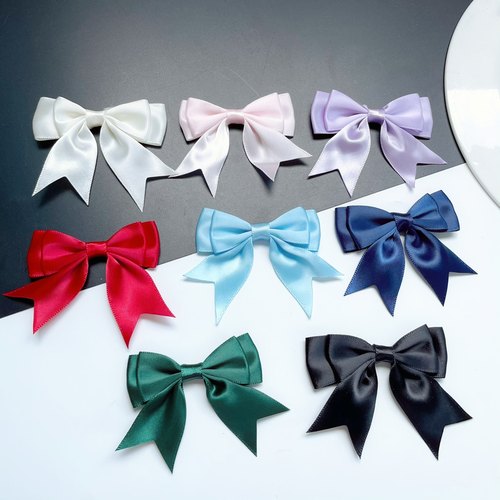 双层手打蝴蝶结lolita娃娃装饰