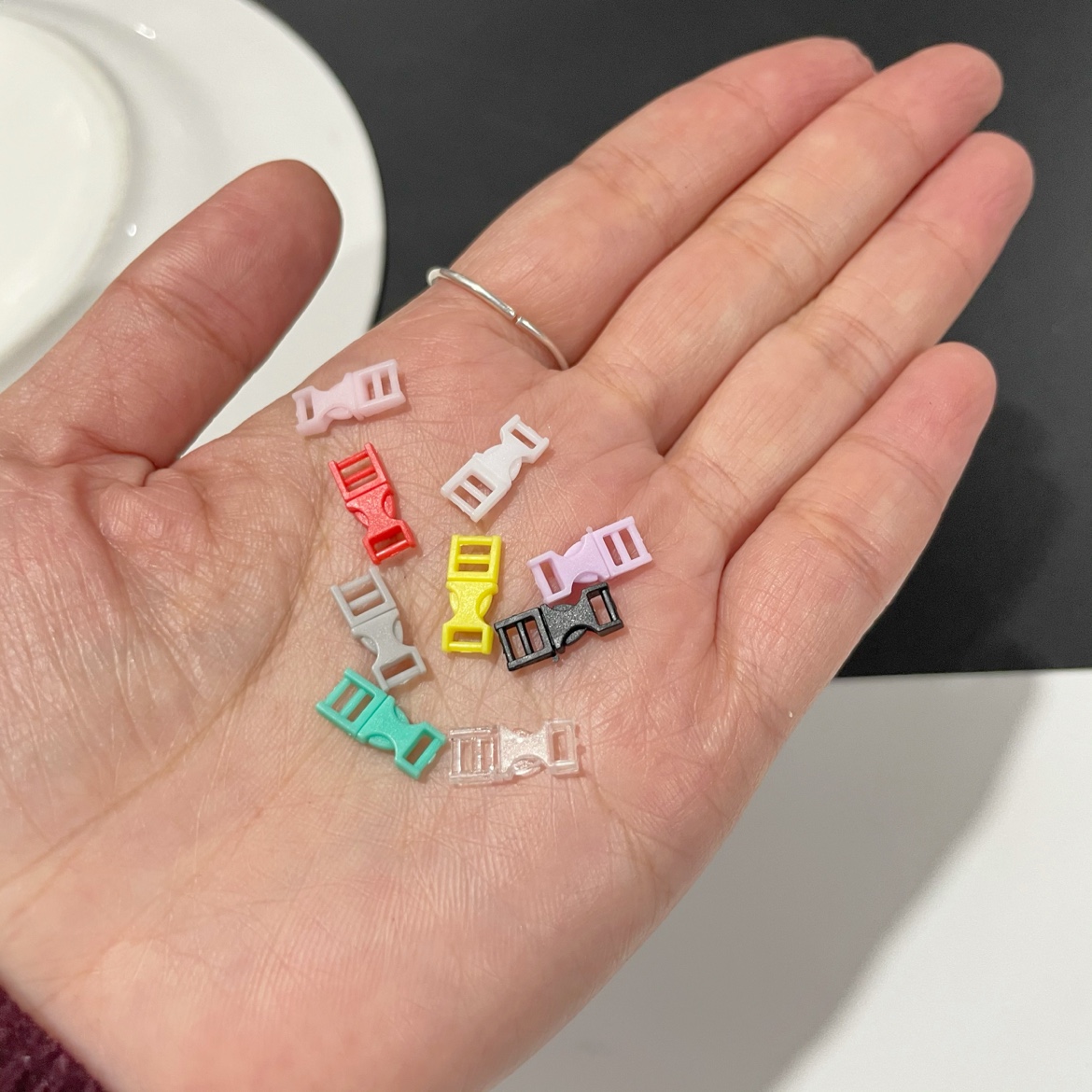 娃用插扣3mm4mm6mm超迷你插扣书包扣背包扣bjd小布小号塑料卡扣