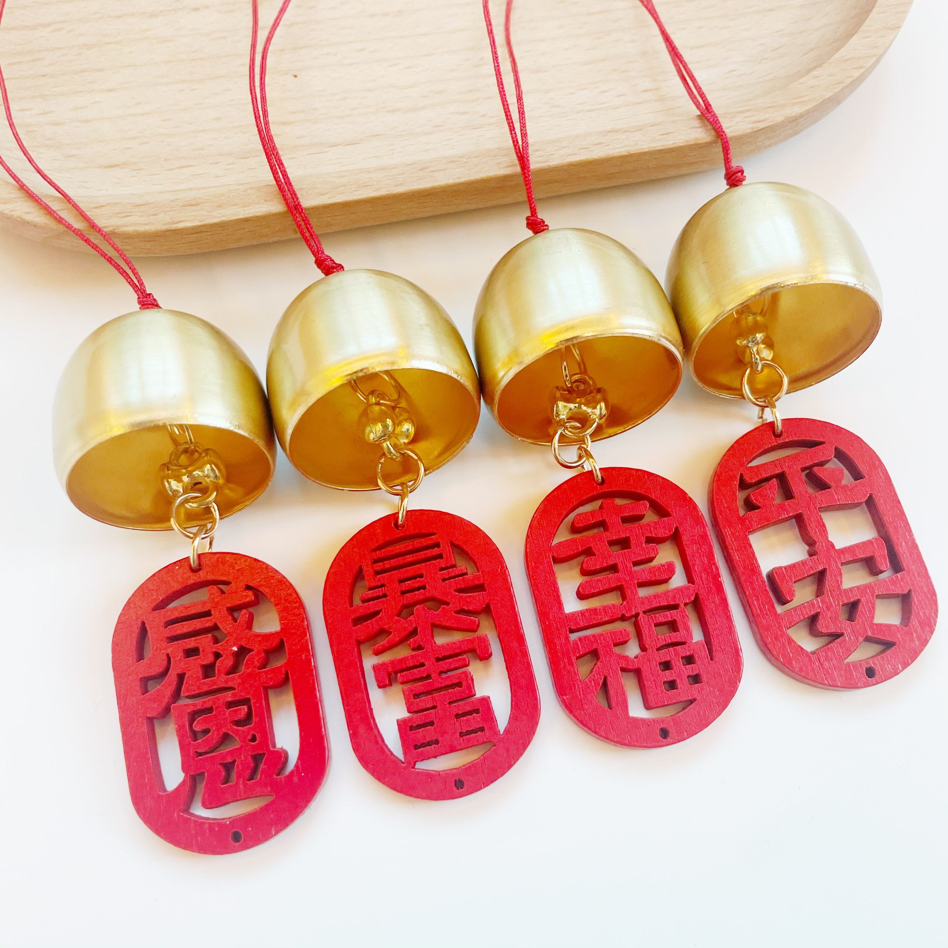 黄铜合金铃铛DIY春节过年配件