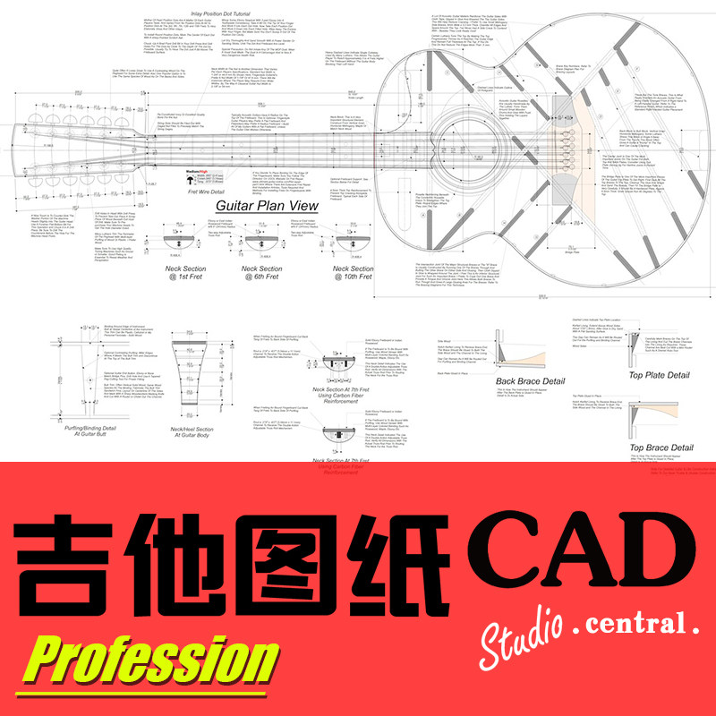 Jumbo 12 major guitar drawing Jumbo drawing guitar make drawingin the Musical Instruments/Guitar/Piano/Fitting , Instrument Services , Customized instruments  category - from Buy2taobao.com to provide professional Taobao agent buy service