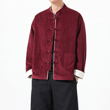 风盘扣立领唐装冬季灯芯绒红色拜年服 大码可配套装 1935-P95,男装休闲套装,电商B378(原B341), 风盘扣立领唐装冬季灯芯绒红色拜年服 大码可配套装 1935-P95,男装休闲套装,电商B378(原B341),