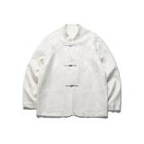 春季新中式提花暗花复古盘扣立领西服男高级感风上衣1920-P100，男装西服，电商B378（原B341）