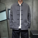 拜年服风大红色本命年立领外套全棉夹克大码唐装1933-P115，男装夹克，电商B378（原B341）