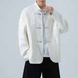 春季新中式暗花复古盘扣立领西服男高级感百搭风上衣1920-P100，男装西服，电商B378（原B341）