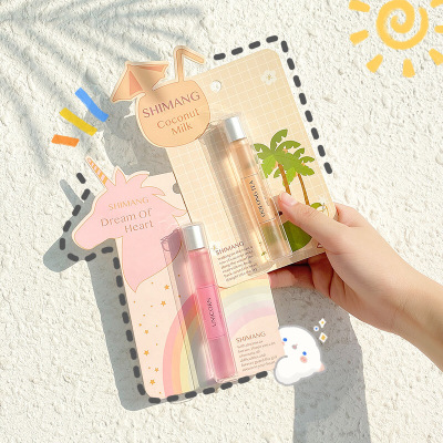 诗芒香水女英梨小苍兰滚珠学生自然清新持久留香独角兽白茶淡香味