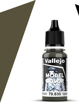 Vallejo西班牙AV70830/099德原野灰水性环保模型漆手涂基础通用