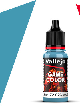 Vallejo西班牙AV72023/038电子蓝水性环保模型漆手涂GAME游戏色