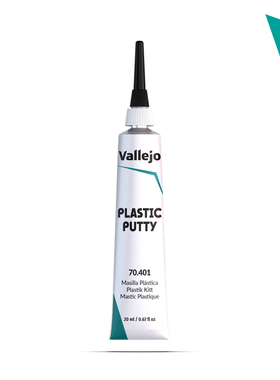 vallejo西班牙AV70401水性补土模型手办表面凹陷缝隙修补通用白色