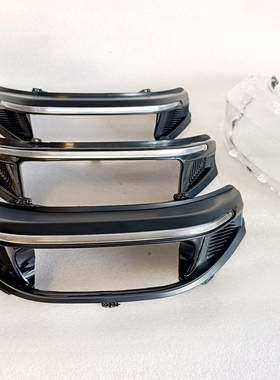 九号大灯拆车件F90二手灯罩APP日行灯条黑色遮光罩透明罩M95C配件