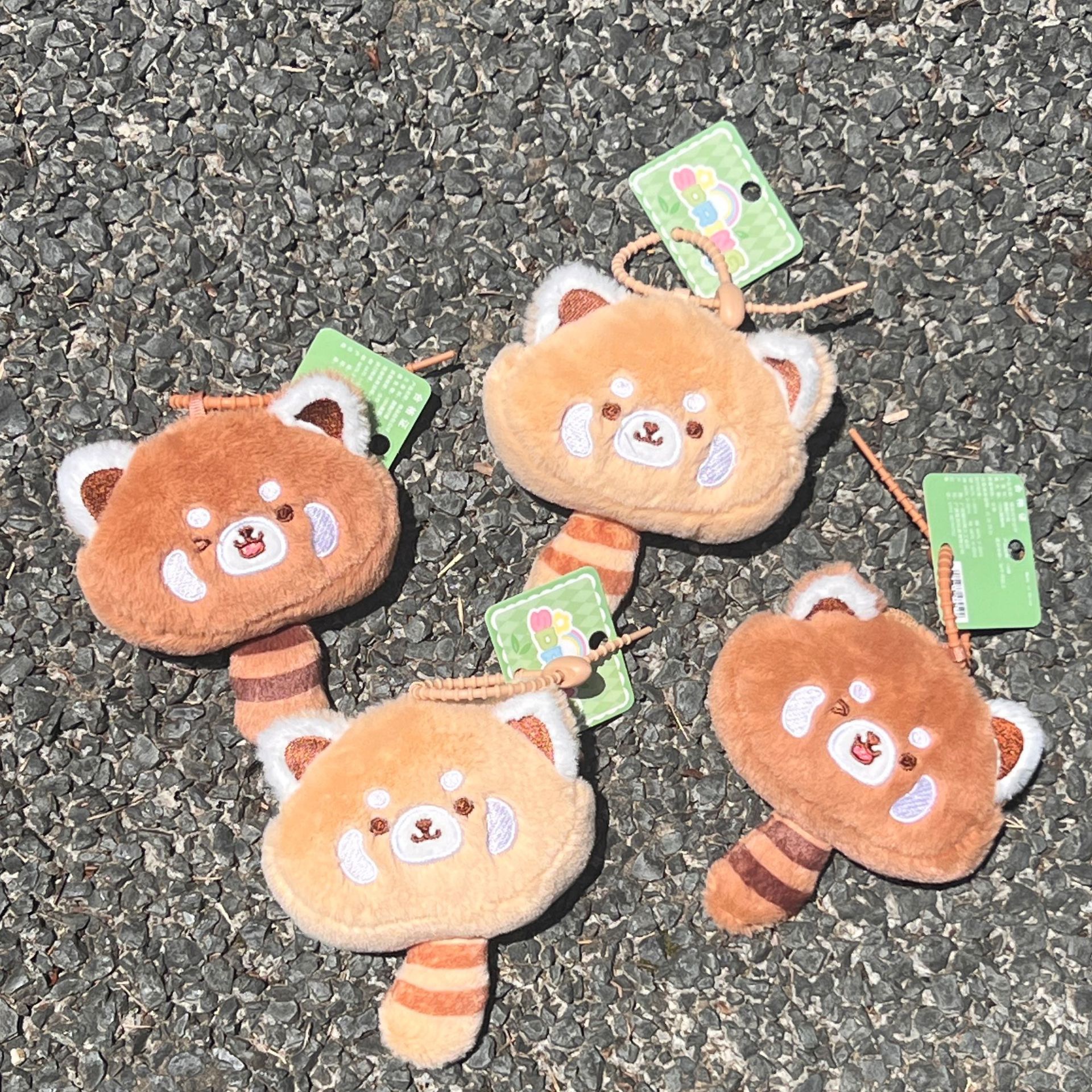 可爱卡通毛绒3寸耳机包