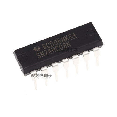 SN74HC08N四2输入与门逻辑芯片