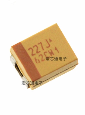TLJB227M006R0500 贴片钽电容 3528 B型 6.3V220UF 227J 20% 1210