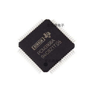 原装正品 PCM3168APAPR 贴片HTQFP64 多通道串行音频编解码器芯片