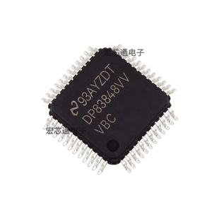 原装正品 DP83848CVVX/NOPB 贴片LQFP-48 收发器 以太网芯片83848