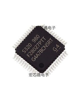 原装正品 TMS320F28027PTT LQFP-48 32位微控制器IC芯片  TMS320F